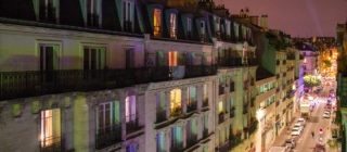 A view of the streets of Paris