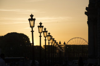 Sunset at the Louvre