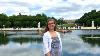 Sarah Betancourt at Versailles