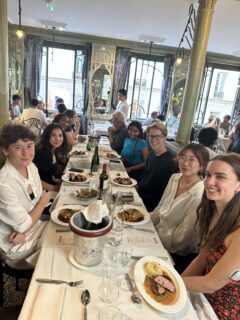 Tasting French cuisine at Le Bouillon Racine (Farewell dinner)