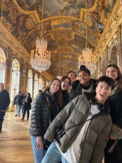 Visiting Hall of Mirrors at the Château de Versailles