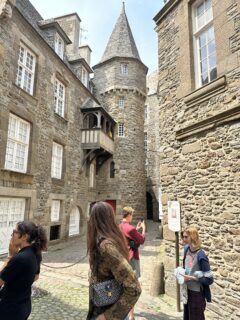 Exploring Saint-Malo battlements