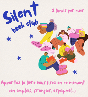 Silent book club